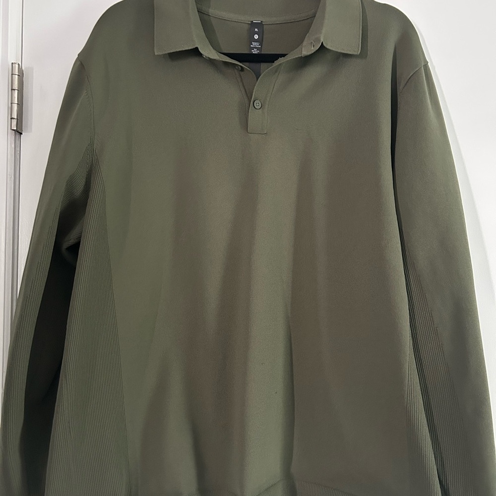 lululemon athletica Forest Green Men's Polo